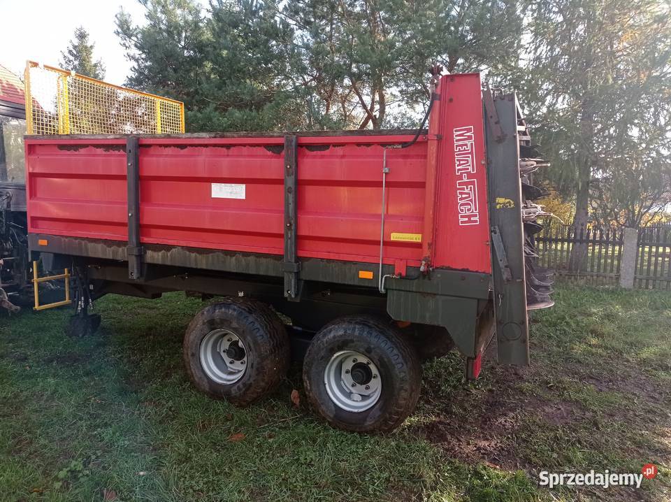 Rozrzutnik obornika Metal Fac Złotoryja