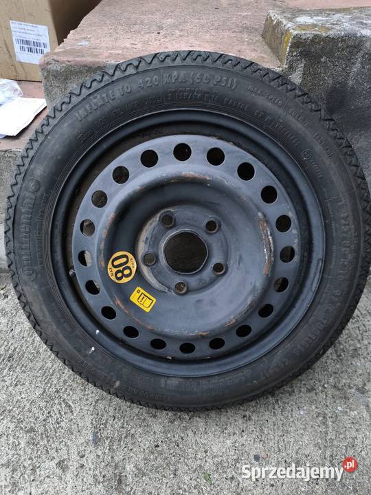 Koło zapasowe Dojazdówka OPEL 12570 R16 5x117 Rokietnica
