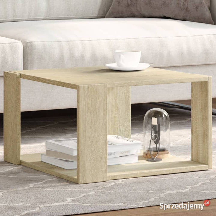 Stolik kawowy dąb sonoma 515x515x30 WM848138 mazowieckie