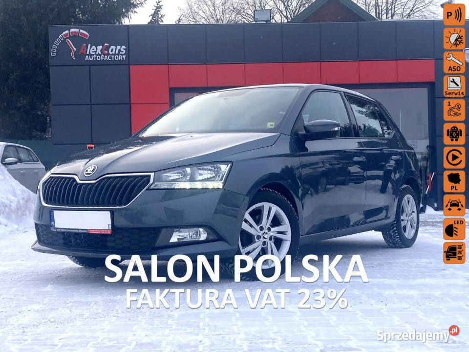 koda Fabia Salon Polska I właściciel Klima manualna Konstancin-Jeziorna