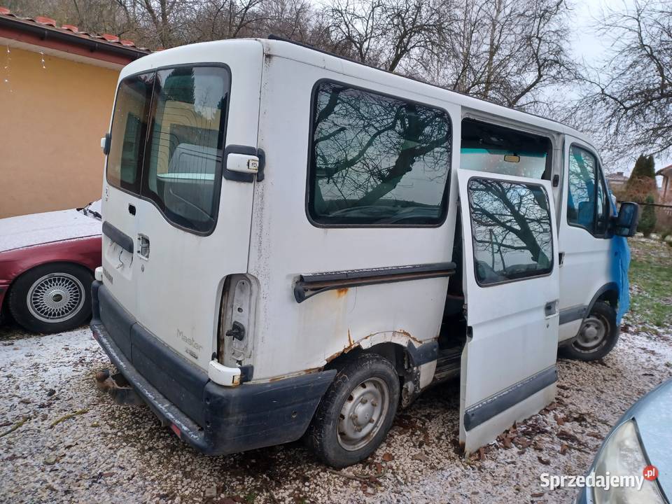 Master 9 osób 28 dTi w całości na części manualna świętokrzyskie Ostrowiec Świętokrzyski sprzedam