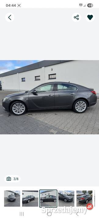 Opel insignia 20 160 osoba prywatna auto krajowe kupiony w polskim salonie kujawsko-pomorskie Włocławek
