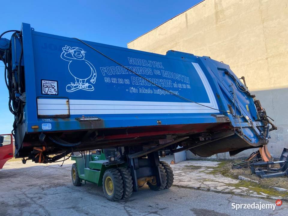 JOAB ANAKONDA śmieciarka pulpit sterowniczy 10000kg Wola Murowana
