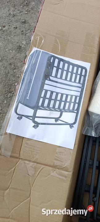 DICTAC Składane łóżko gości 90 x 200 dorosłych Gorzów Wielkopolski sprzedam