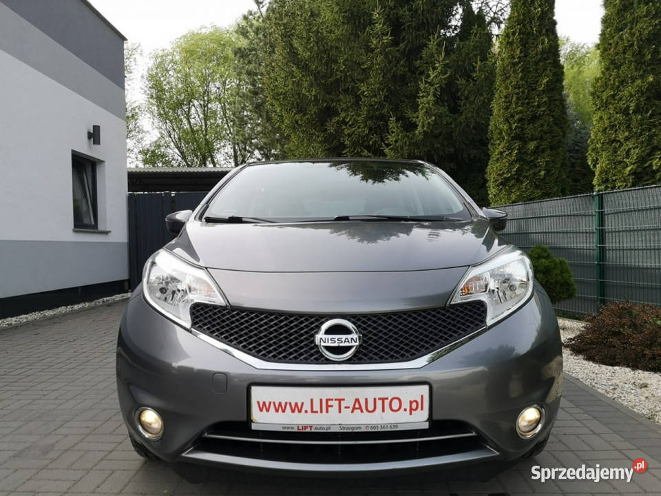 Nissan Note 12 B 80 Klima Isofix Tempomat Alu Note dolnośląskie Strzegom