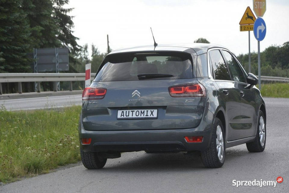 Citroen C4 Picasso 16HDI nawigacja kamera nawiew światła do jazdy dziennej