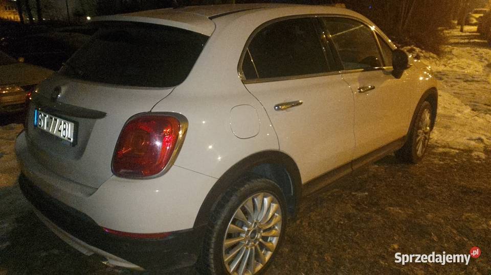 Fiat 500x 16 75 2016rcappuccino idealny manualna śląskie Będzin sprzedam