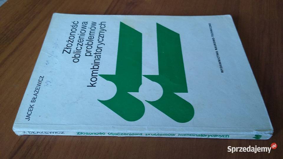 Złożoność obliczeniowa problemów Gdańsk sprzedam