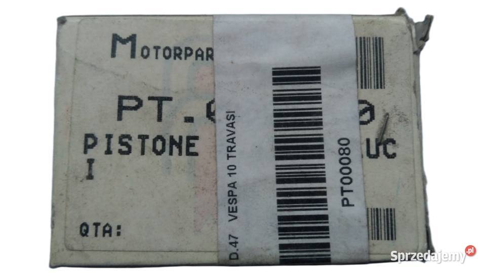 TŁOK ASSO WERKE POLINI 47 mm PIAGGIO VESPA JUNAK Bielsk Podlaski sprzedam