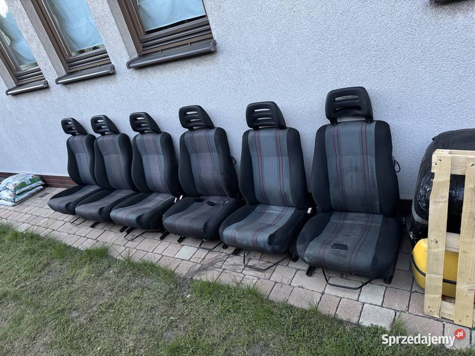 Komplet foteli Fiat Cinquecento Sporting Katowice