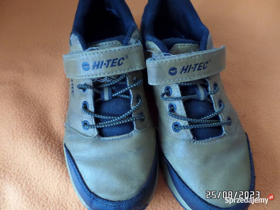 Buty trekkingowe sportowe HiTec r 33 brązowe podkarpackie Dukla