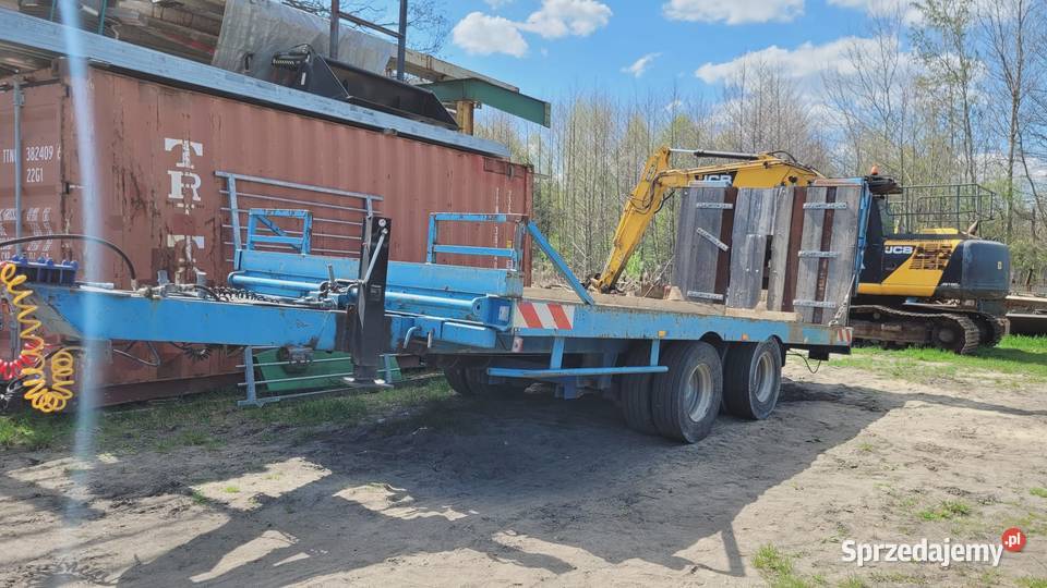 Przyczepa niskopodwoziowa Actm B21215 2 osie Zaklików sprzedam