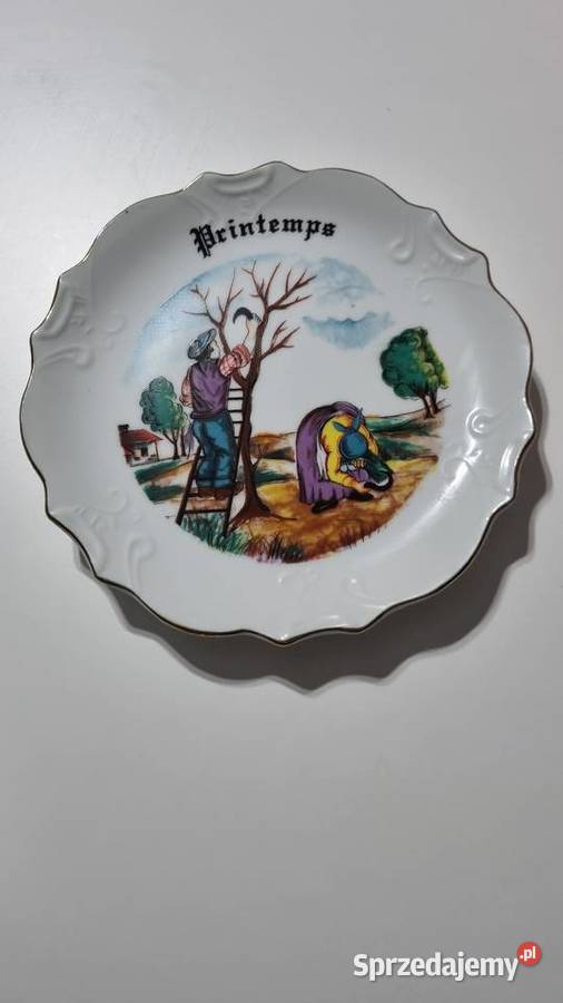 Talerz Dekoracyjny Ozdobny Wiosna sprzedam