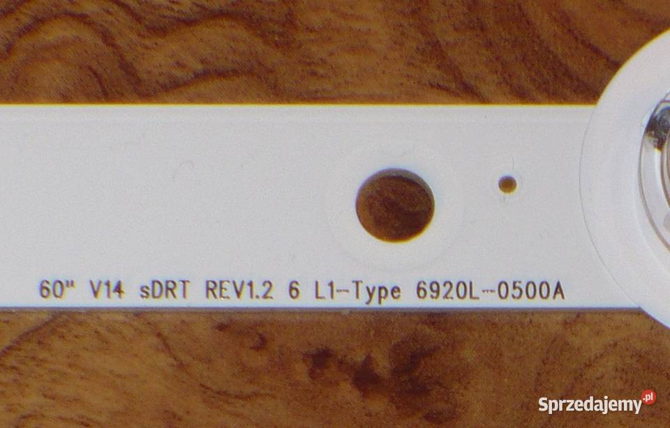 Listwy LED 60 V14 sDRT 6920L0500A 6920L0501A LED lubelskie Lublin