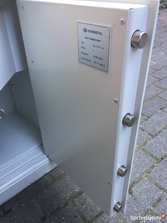 Sejf Gabinetowy Konsmetal Pozostałe Marki
