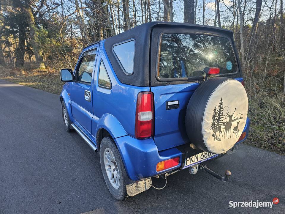 Jimny 13 benzyna 4x4 2005 Konin sprzedam
