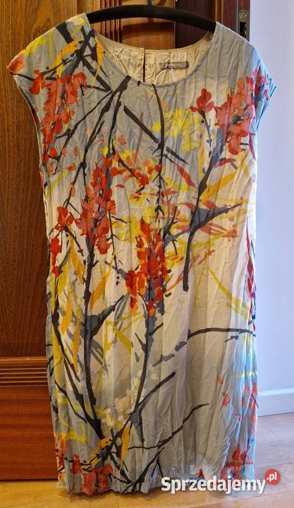 SUKIENKA marki Sandwich wizytowaletnia L42nowa Długość Midi lubelskie