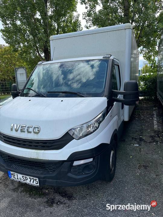 Iveco daily kontener z windą opolskie