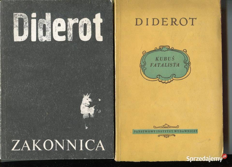 Kubuś Fatalista Zakonnica Diderot miękka Szczecin