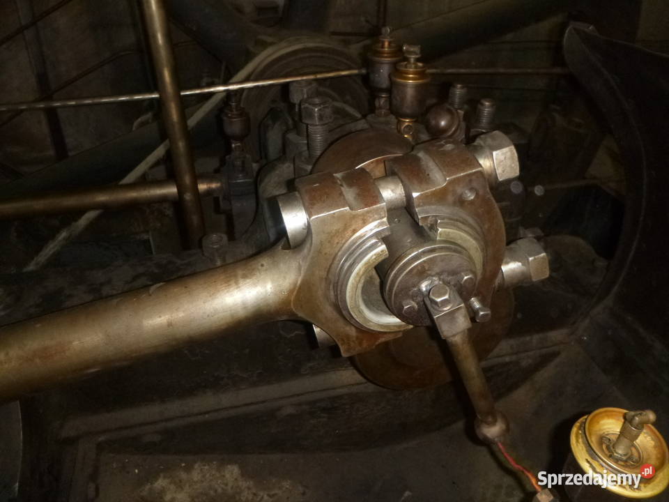 MASZYNA PAROWA HCEGIELSKI 1908 KOMPLETNA SPRAWNA