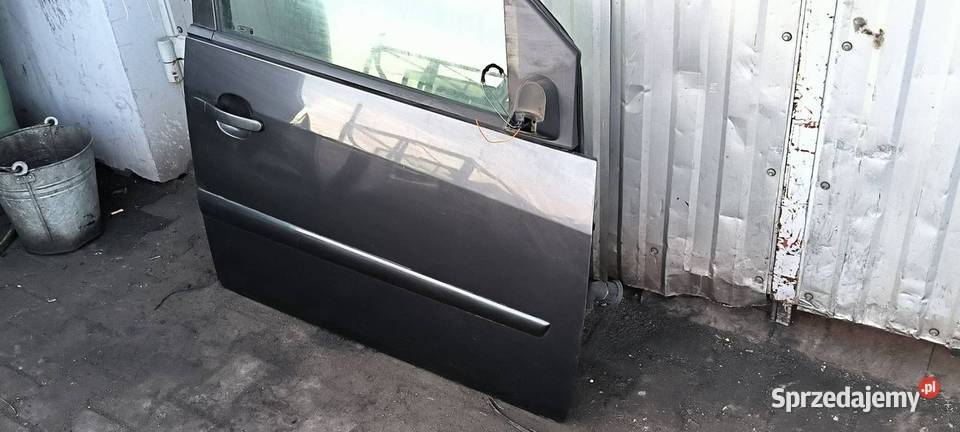 DRZWI PRAWE PRZÓD FORD FIESTA MK6 SEA GREY kujawsko-pomorskie Lipno
