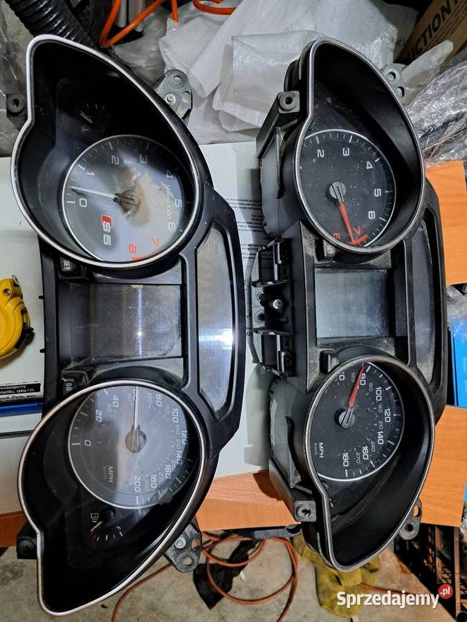 Zegary audi a5 s5 8t0920980p 8t0920951a Wrocław sprzedam