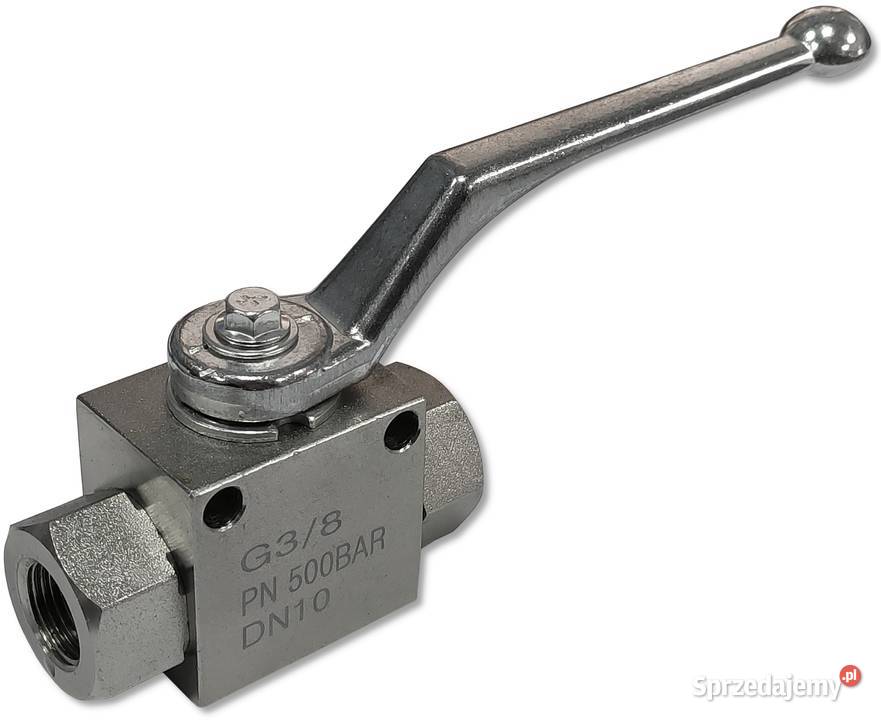 ZAWÓR HYDRAULICZNY RĘCZNY KULOWY 2 DROGOWY 38 Solec Kujawski
