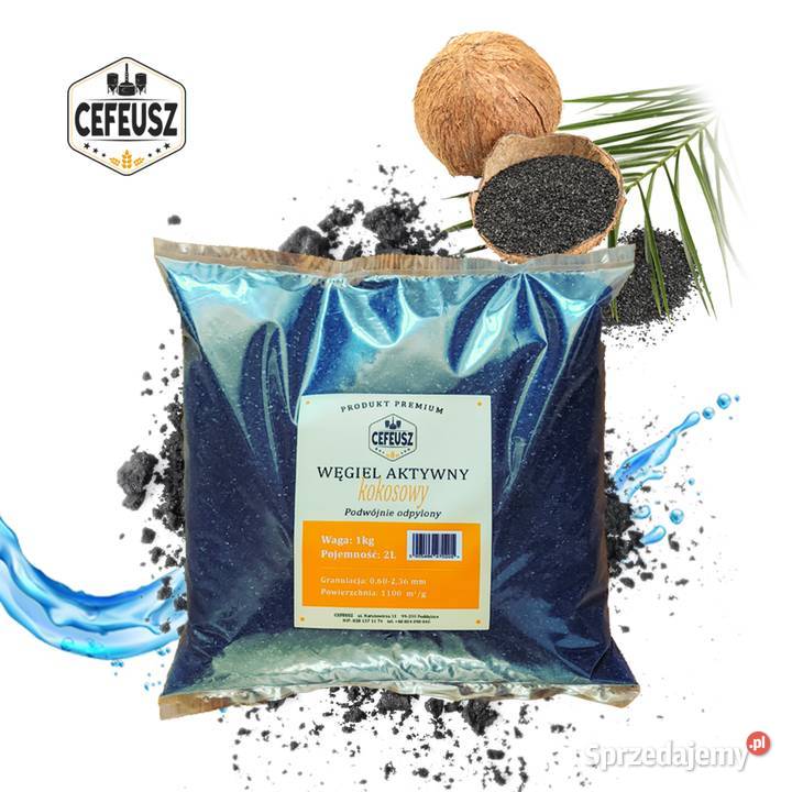 Węgiel aktywny kokosowy 1 Cefeusz