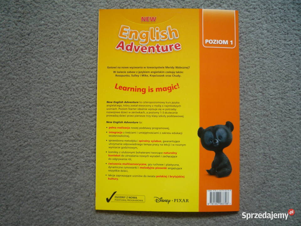 English Adventure 1 Nowy Podręcznik z kodem do zachodniopomorskie Szczecin