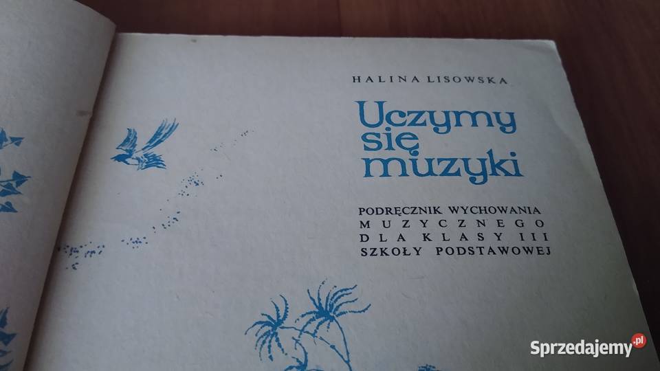 Uczymy się muzyki podręcznik wychowania Rok wydania 1970 Gdańsk