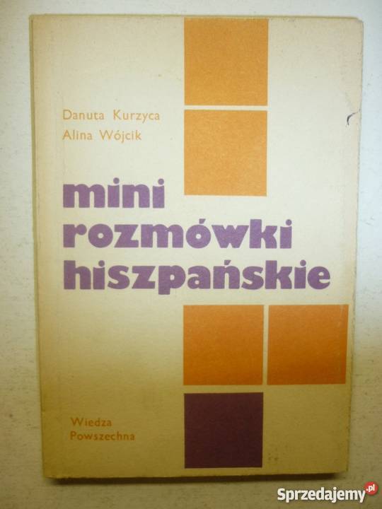 MINI ROZMÓWKI HISZPAŃSKIE DANUTA KURZYCA rozmówki Elbląg