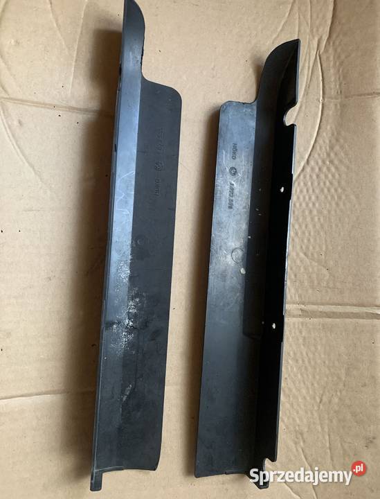 plastiki czarne szyny fotela do BMW e24 Mszana