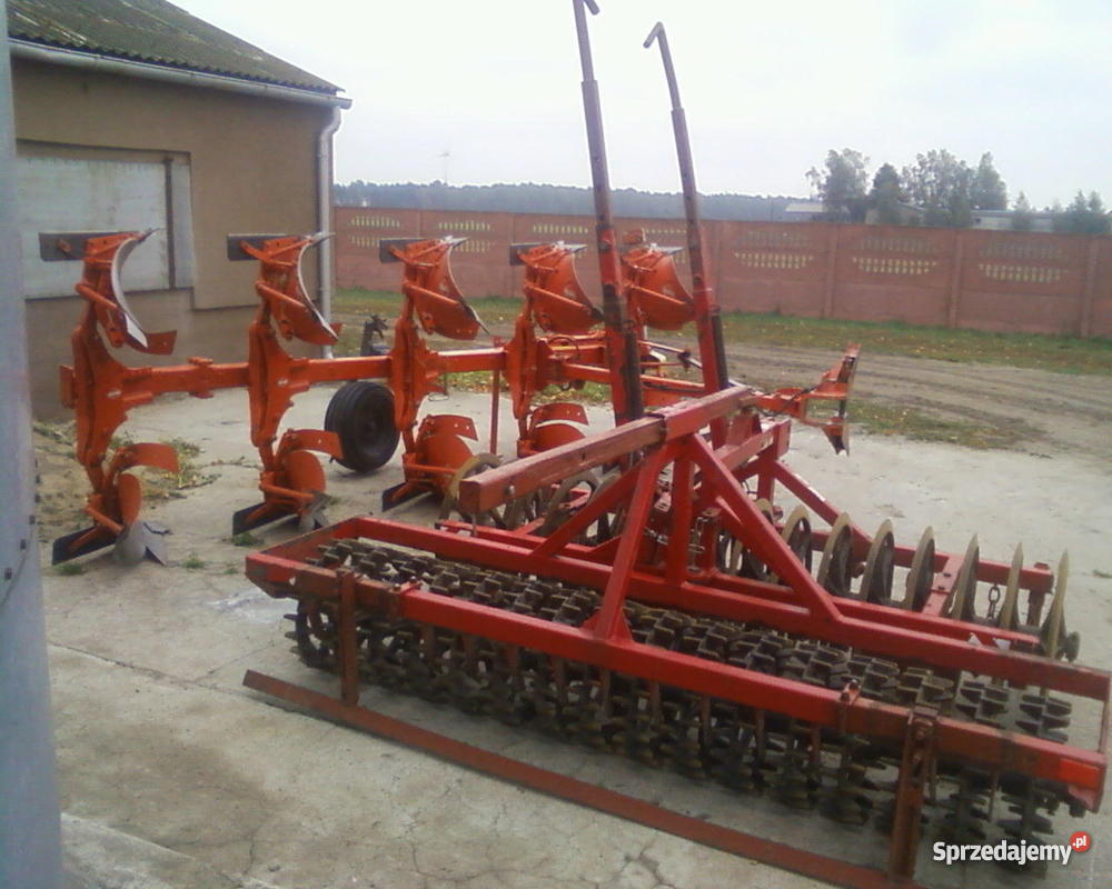 Pług obrotowy KUHN Multi Master 110 i wał Campbe Maszyny budowlane i rolnicze Września