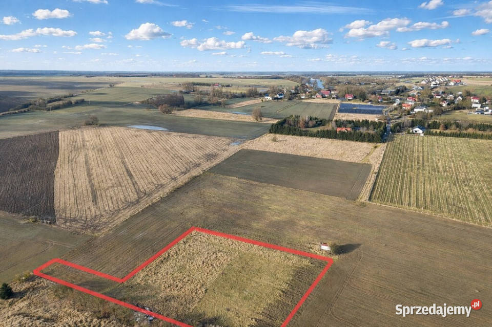 Działka pod hale magazynowo produkcyjną Smolęcin