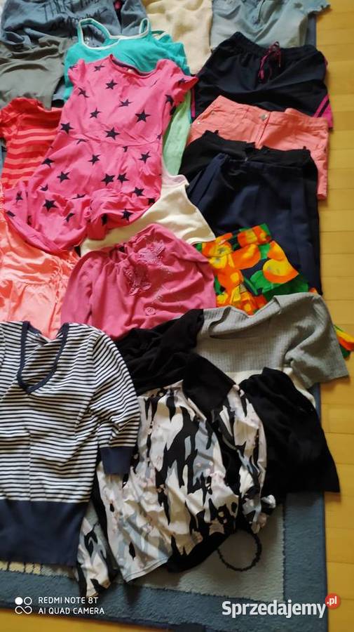 paka ubrań dziewczynki dziewczęca 156 164 38