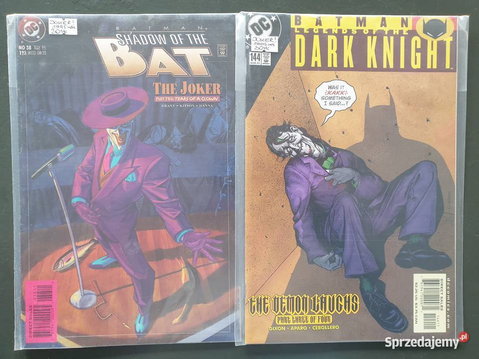 Joker zestaw 12 oryginalnych komiksów DC USA Gdynia