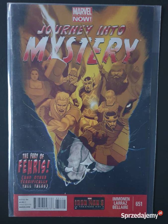 Zestaw 5 oryginalnych komiksów Marvel USA Komiksy Książki i Podręczniki Gdynia