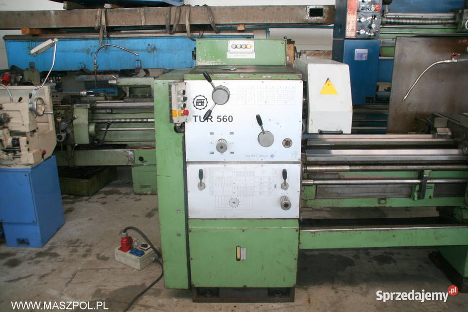 Tokarka uniwersalna TUR 560 x 2000 FAT WROCŁAW łódzkie Głowno