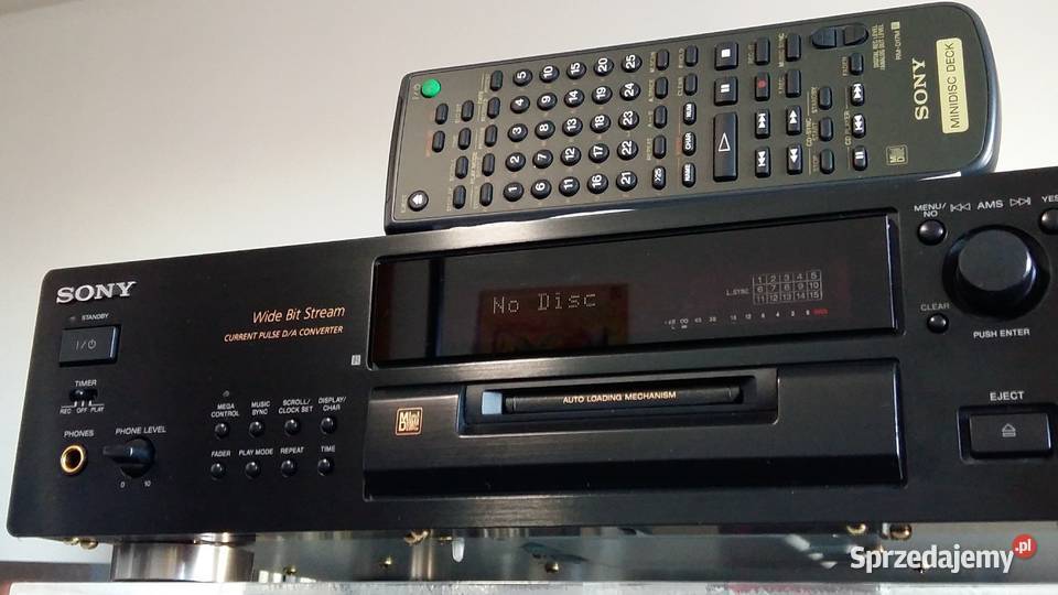 Nagrywarka Minidisc Sony MDSJB920 QS mazowieckie sprzedam