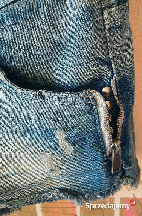 YORKER dżinsowe spodenki jeansowe szorty z New Yorker Pozostałe Leszno
