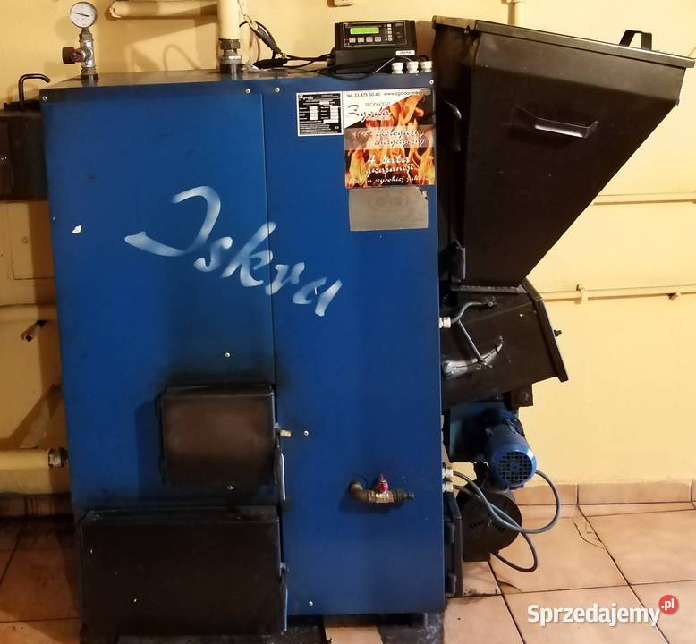 Piec CO ISKRA Zgoda Wieprz 30 kW śląskie Bieruń sprzedam