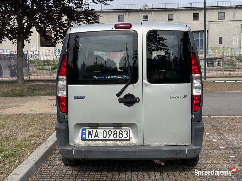 Fiat Doblo SX 12 benzyna 2002 Warszawa