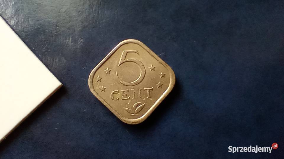 Stare monety 5 cent 1981 Antyle Holenderskie Lesko