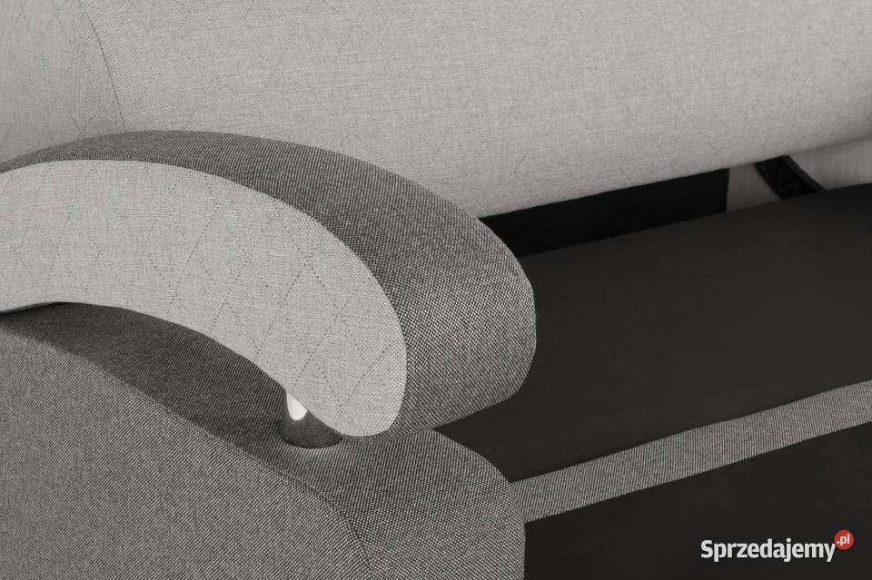 Sofa Tapicerowana z funkcją spania 321 Popiel sprzedam