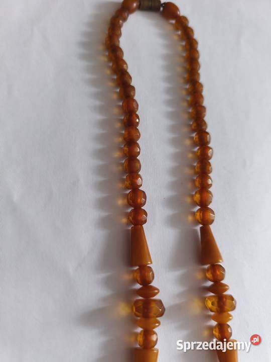 Naszyjnik Bakelit art deco Białystok sprzedam