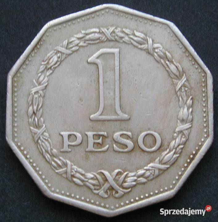 KOLUMBIA 1 PESO 1967 SIMON BOLIVAR Łódź