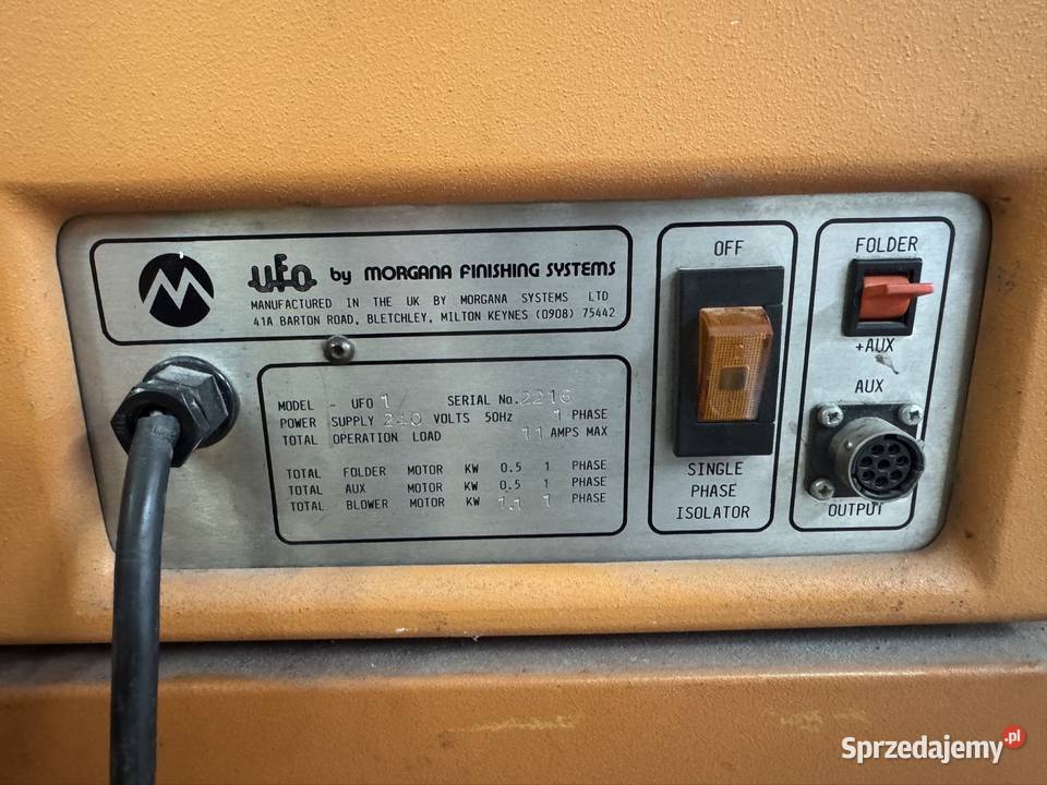 Falcerka Morgana Ufo crossfolder krzyżowe Chełm