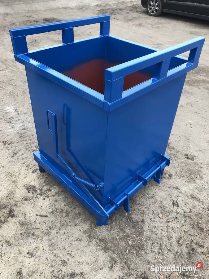 Kontener z otwieranym dnem 05m3 koliba Niedrzew Pierwszy