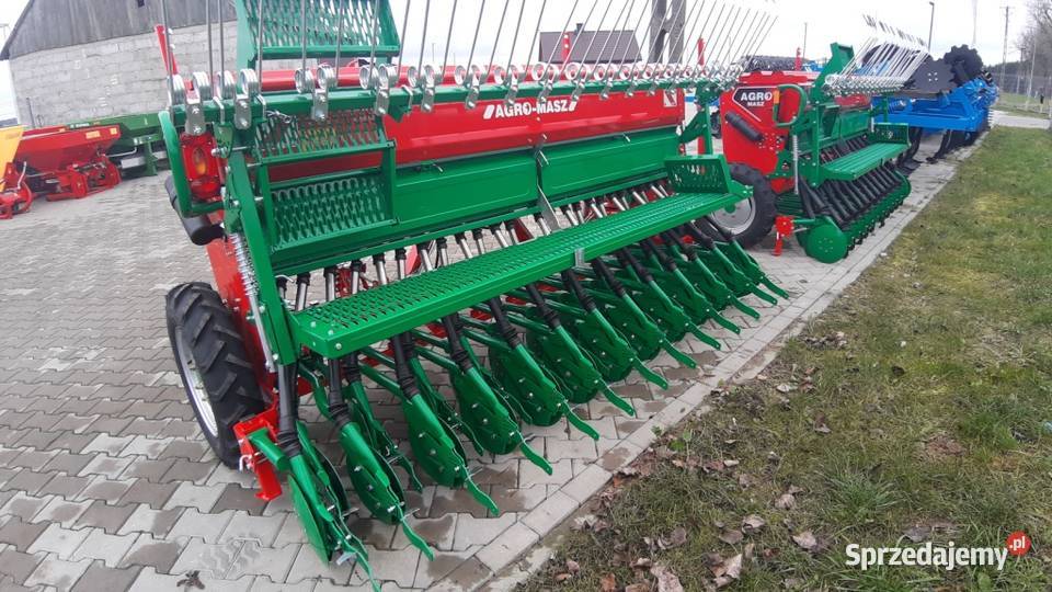 Siewnik Zbożowy AGROMASZ SR300 STOPKOWY Agromasz Siewniki i sadzarki Sokołów Podlaski