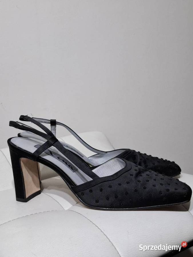 Czółenka 40 wieczorowe Nina York eleganckie skóra małopolskie Kraków
